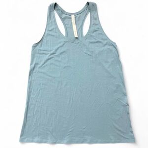 Women's Blue Racerback Tank Top Size 10
